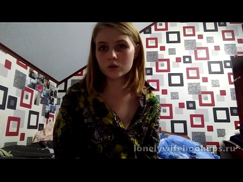 ❤️ Ungur ljóshærður nemandi frá Rússlandi hefur gaman af stærri pikkum. ❌ Klám hjá okkur